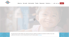 Desktop Screenshot of kidsactionforkids.org